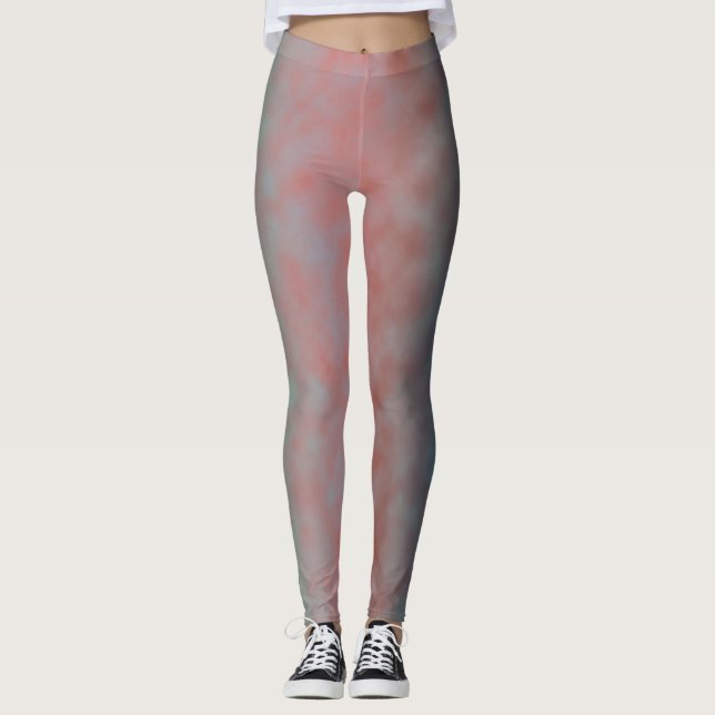 Pastell Horisont Leggings (Framsida)