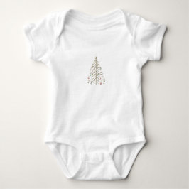 Pastell Julgran Baby Tee T-Shirt