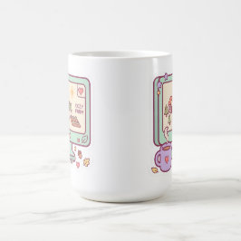 Pastell Kawaii Mysig Bondgård PC Spelardäck Kaffemugg