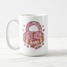 Pastell Kawaii Mysig Gammardator Hörlur Mugg