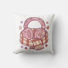 Pastell Kawaii Mysig Gammardator Hörlurskudde Kudde