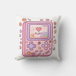 Pastell Kawaii Retro Handhållbar Konsoll Kudde