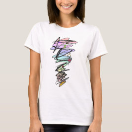 Pastell  Klotter Rebell Krafs  Linne T-shirt