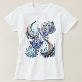Pastell Kristallfjärilar T Shirt