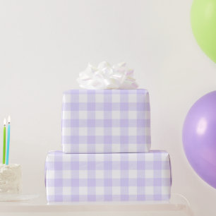 Pastell Lila Buffalo Rutcheck Presentpapper