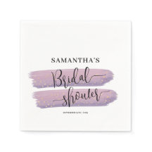 Pastell Lila Celestial Bröllopsdusch Välkommen