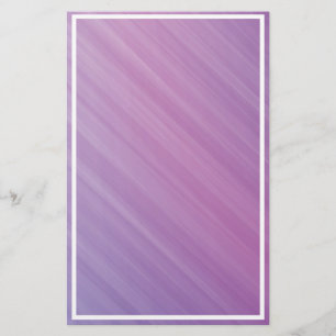 Pastell Lila Lavendel Vit Kant Brevpapper