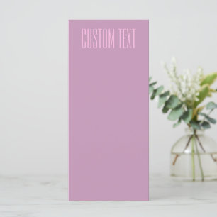 Pastell Lila & Ljus Rosa Modern Redigerbar Text Meny