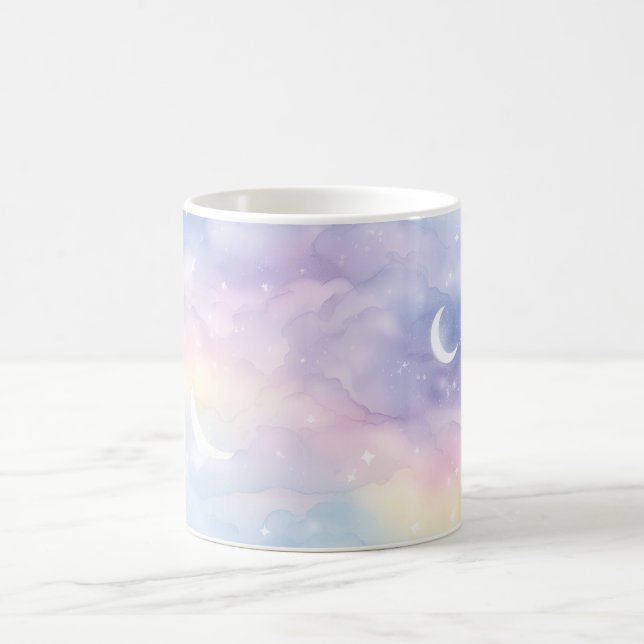 Pastell Mån Himmel Celestial Mugg (Center)