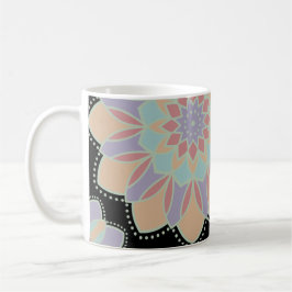 Pastell Mandala Blommor Mugg