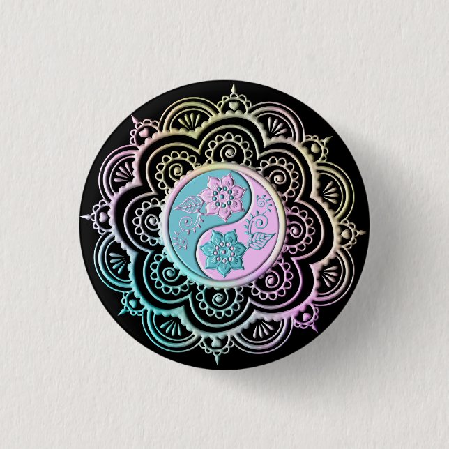Pastell Mandala Knapp (Framsida)
