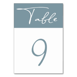pastell minimalistisk modern Bordskylt Bordsnummer