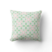Pastell Mint & Peach Blommig