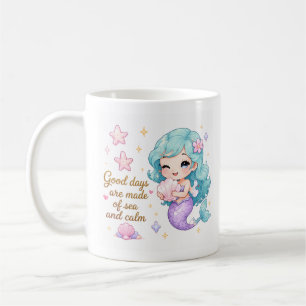 Pastell Mjuk Lyx Ocean Kaffe kopp