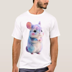 Pastell Nebulosa Chinchilla Män T Shirt