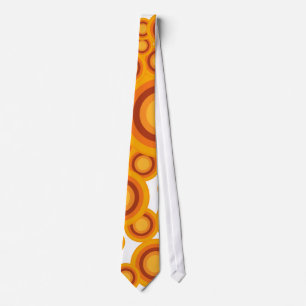 pastell orange cirkel slips
