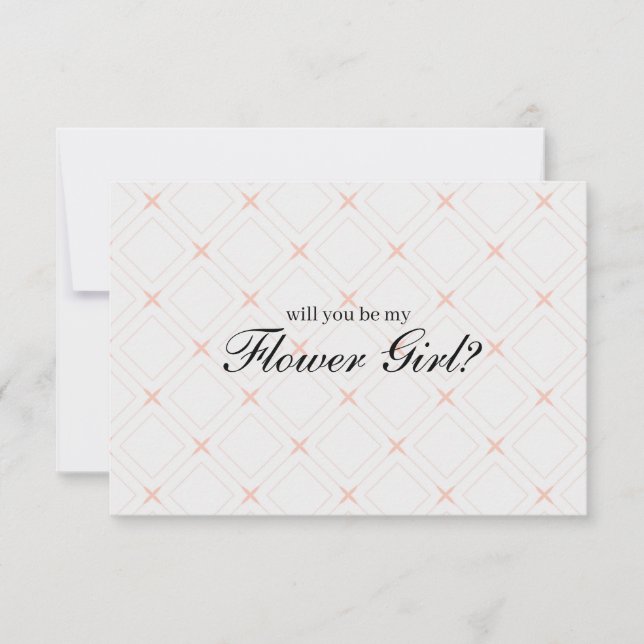 Pastell Persika och Crème Kommer Du Att Vara Min B (Framsida)