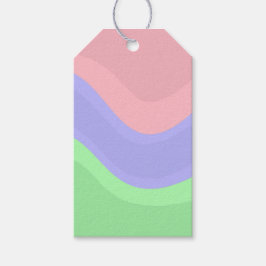 Pastell Presentetikett