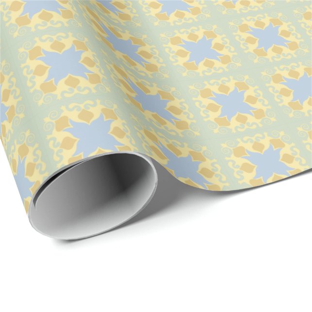 Pastell Presentpapper (Rullad Hörn)