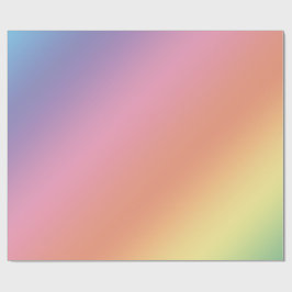 Pastell Regnbåge Presentpapper