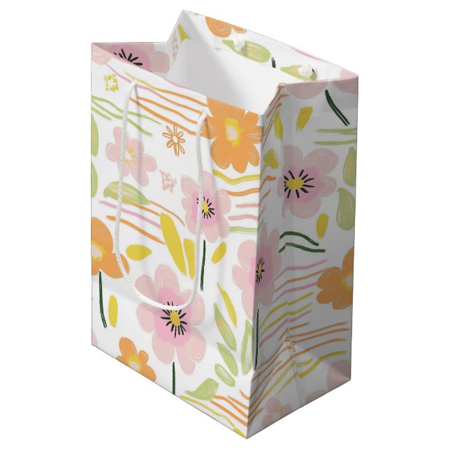 Pastell Retro Blommig (7) (Framsidan Vinklad)