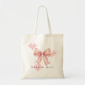 Pastell Rosa Akvarellbåge Totebag Tygkasse