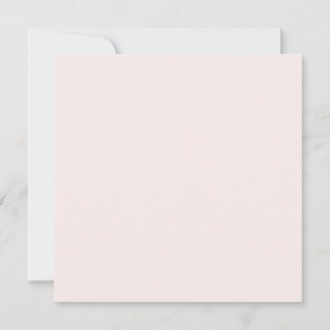 Pastell Rosa Champagne Enfärgad Kort (Framsida)