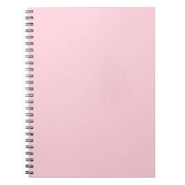 Pastell Rosa Enfärgad Minimalistisk Anteckningsbok