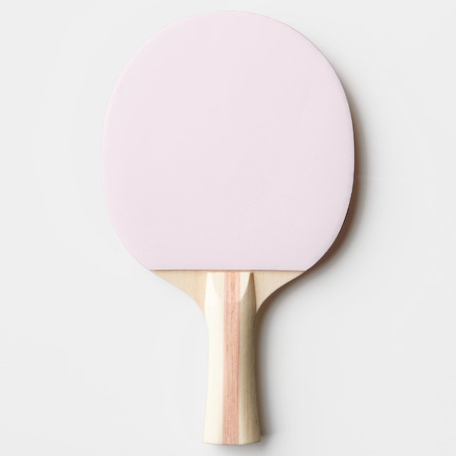 Pastell Rosa Enfärgad  Pingisracket (Framsidan)