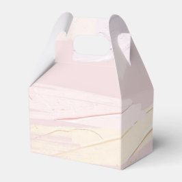Pastell Rosa och Guld Färg Stänk Presentaskar