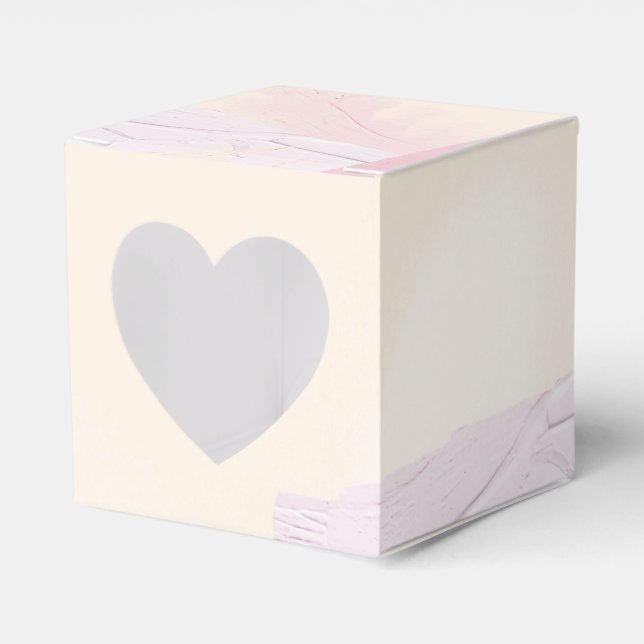 Pastell Rosa och Lavendel Färg Stänk Presentaskar (Framsidan Sidan)