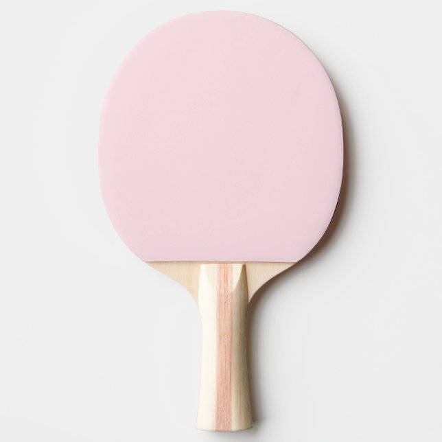 Pastell Rosa Ros Enfärgad  Pingisracket (Framsidan)
