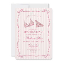 Pastell Rosa Underkläder Bröllopsdusch Lace