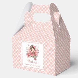 Pastell Rosa Whimsisk Fe Floral Flick Gåvaskål Presentaskar