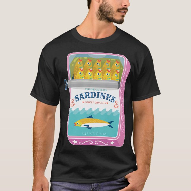 Pastell Sardindosa T Shirt (Framsida)