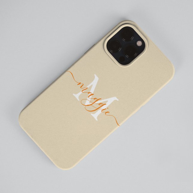 Pastell Skript Monogram Fodral-Case-Mate iPhone 14 (Skapare uppladdad)