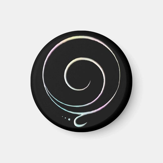 Pastell Tacksamhet  Magnet (Framsidan)