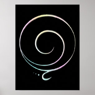 Pastell Tacksamhet Poster