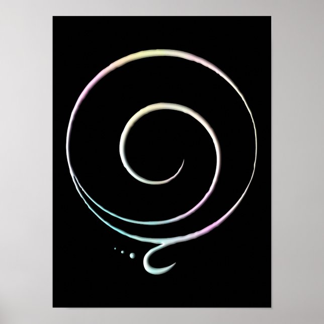 Pastell Tacksamhet  Poster (Framsidan)