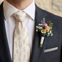 Pastell Trädgård Bröllop med Vilda Blommor