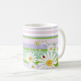 Pastell Tusenskönor & Fjärilar – Sommaräng Kaffemugg