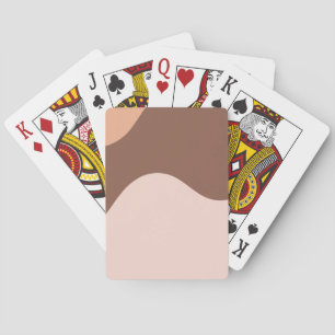 Pastell Väggkonst Abstrakt Blobbar Färg Kombinatio Casinokort