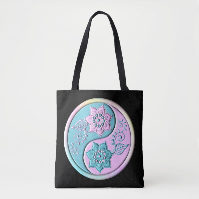 Pastell Yin Yang Tygkasse (Framsida)
