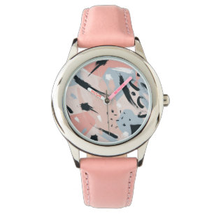 Pastellabstraktion Armbandsur