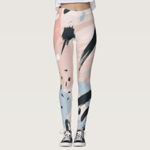 Pastellabstraktion Leggings