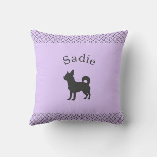 Pastellavendel Chihuahua Personlig Matchning Kudde