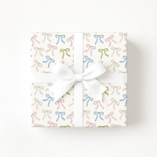 Pastellbågar Coquette Presentpapper
