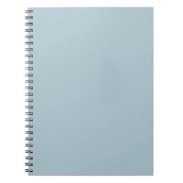 Pastellblå Enfärgad Minimalistisk Anteckningsbok