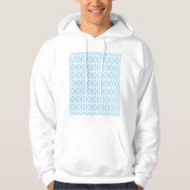 Pastellblå Manar Hoodie