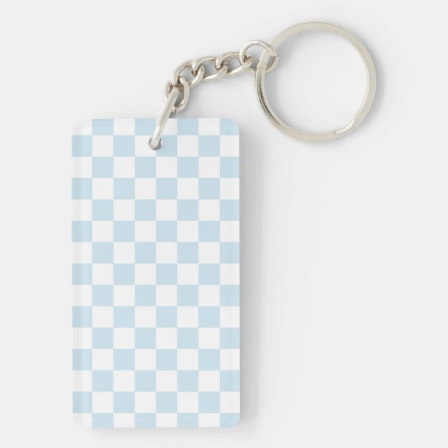 Pastellblå och vit kontrollpanel (Baksidan)